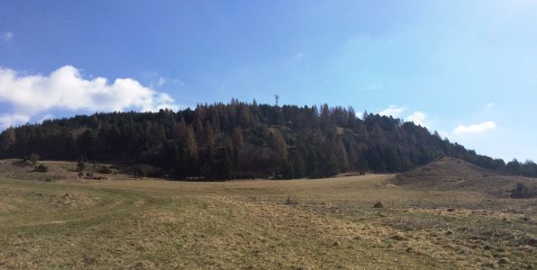 Pohľad na Lysú horu zdola