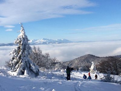Silvestrovský pohľad na Vysoké Tatry